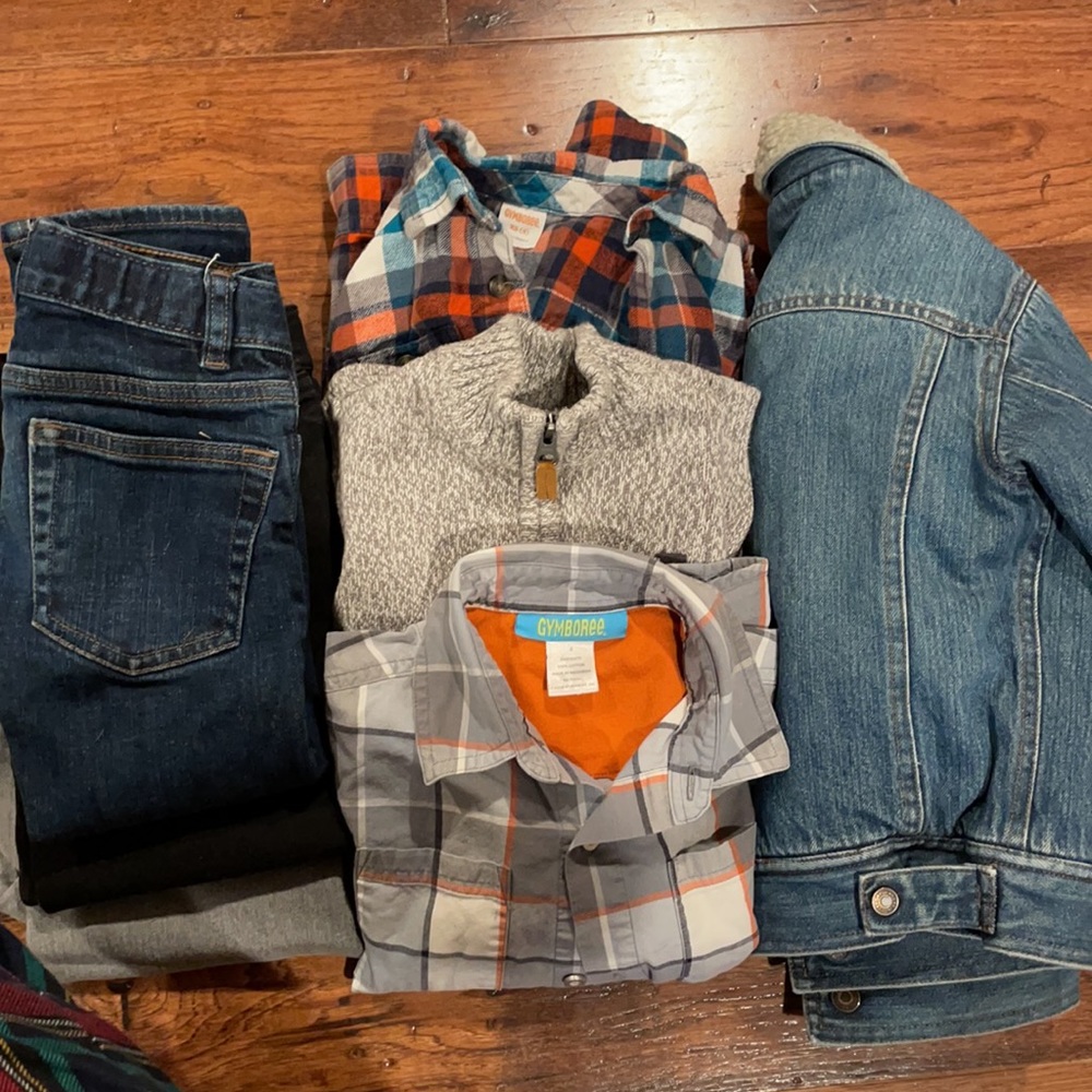 4T Lot Crewcuts, Gymboree, Carter’s, Toughskins, Wonder